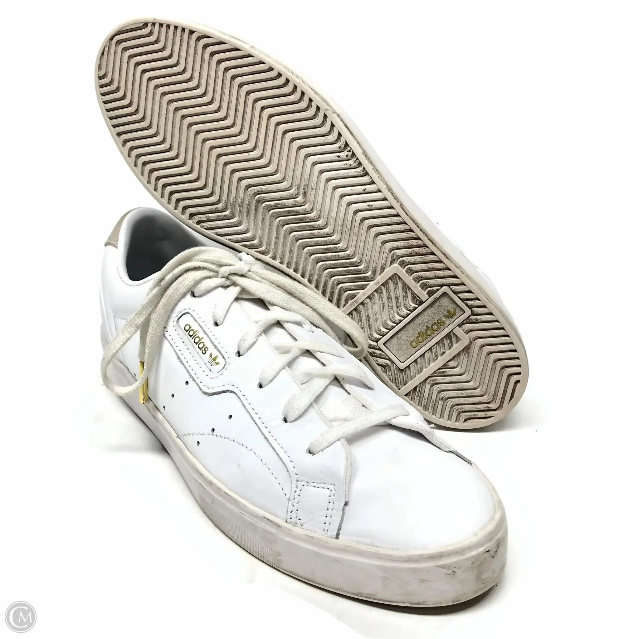 Shoes Sneakers By Adidas In White, Size: 10