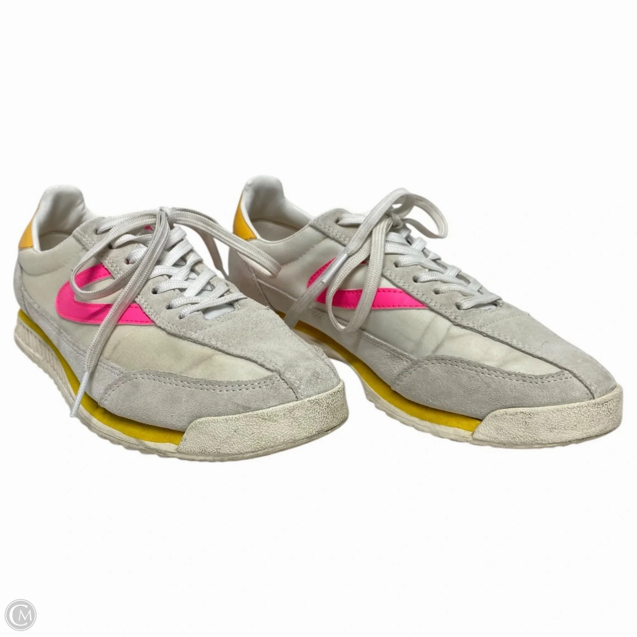 Shoes Sneakers By Tretorn In Pink & White, Size: 7.5