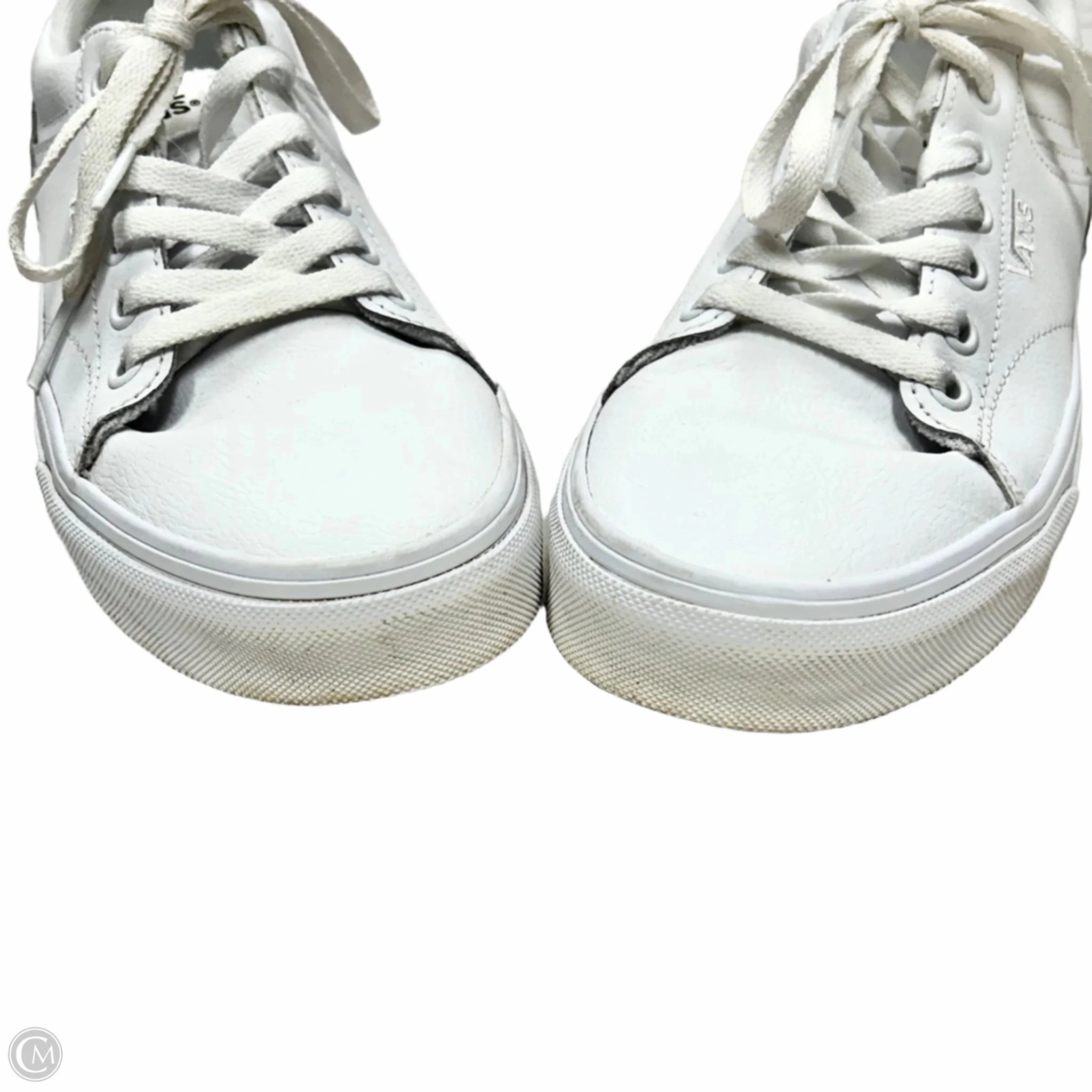Shoes Sneakers By Vans In White, Size: 7