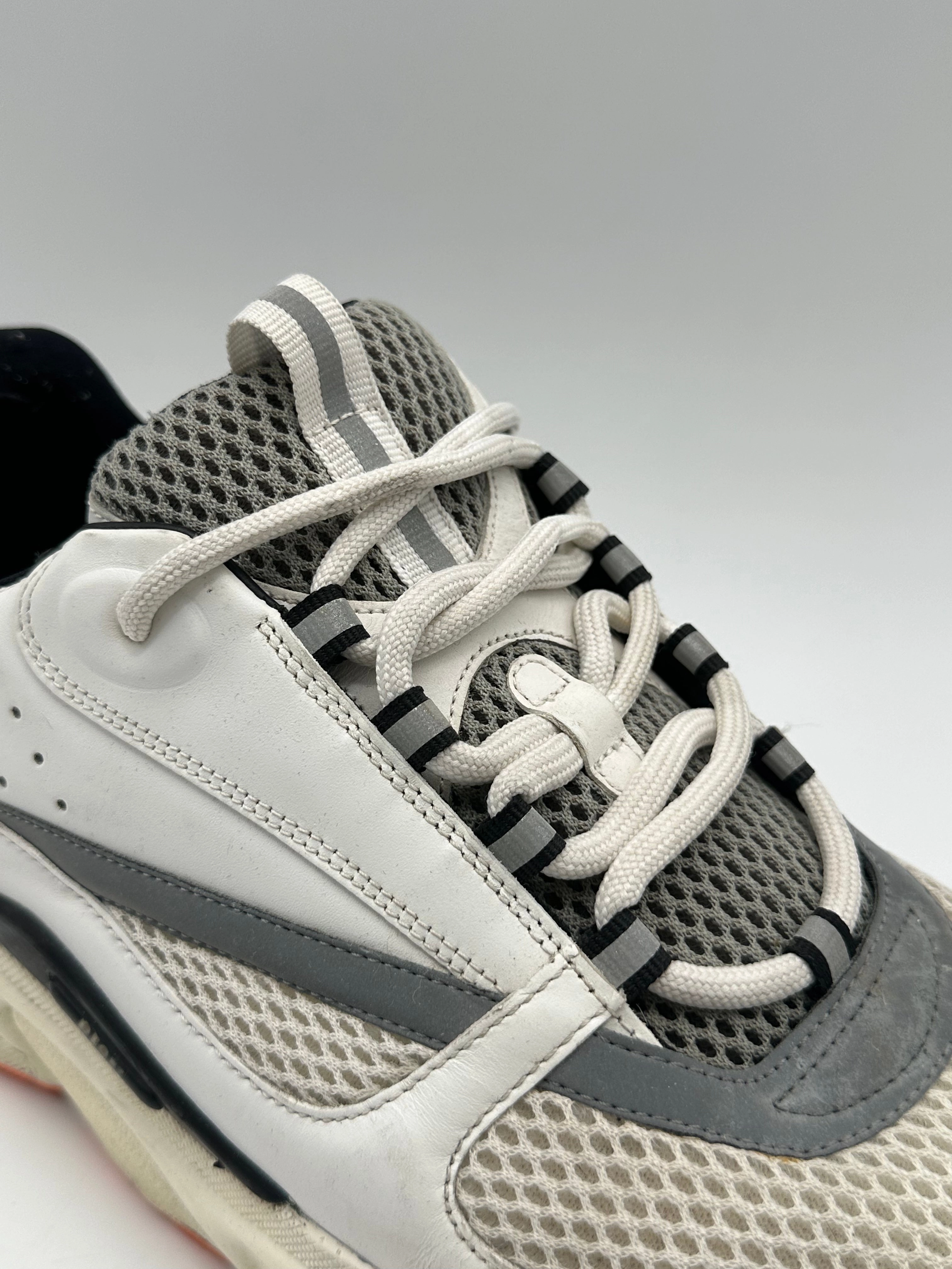 Sneakers Alte Dior B23 Con Stampa Dior Oblique Multicolor