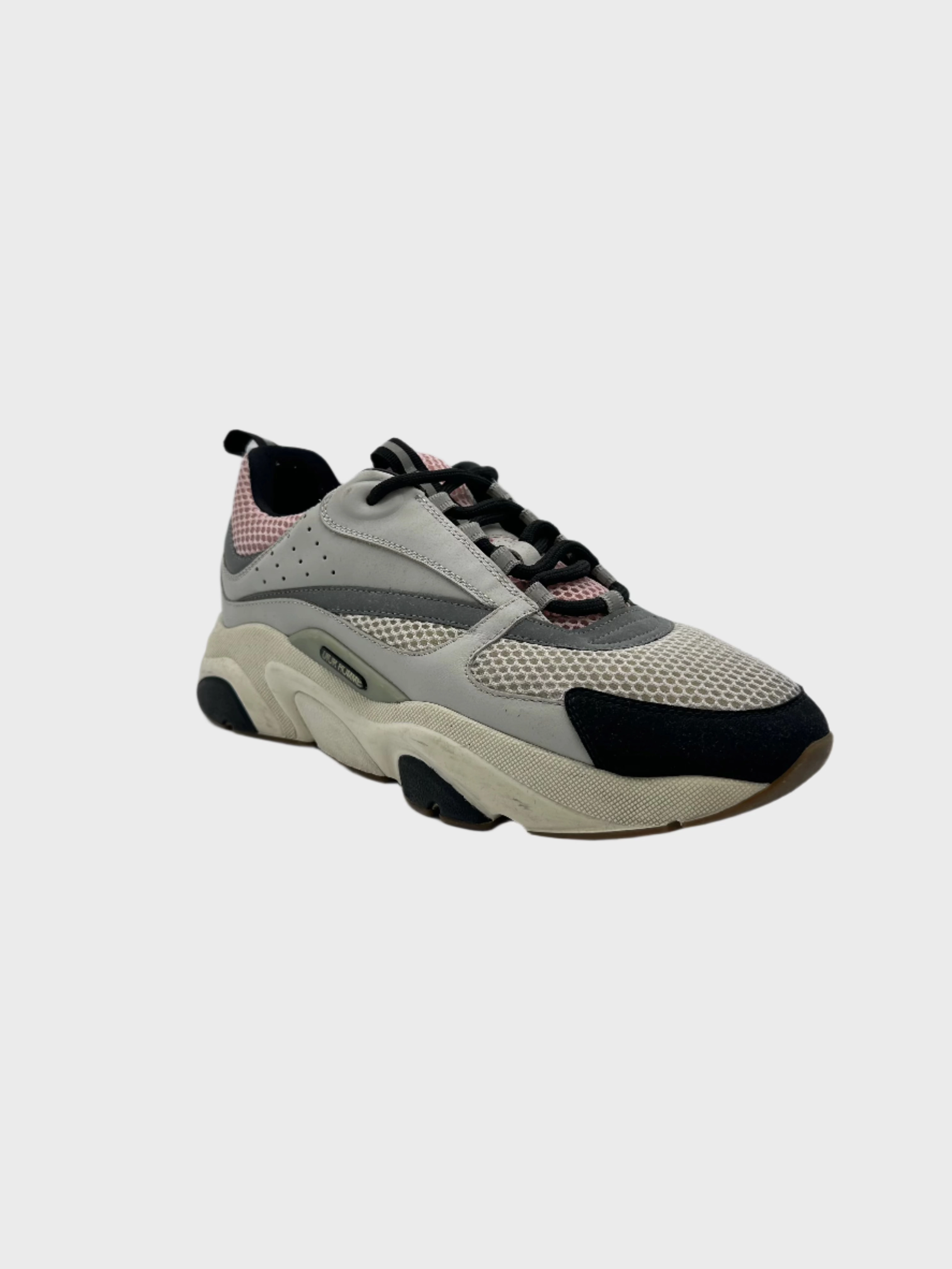 Sneakers Alte Dior B23 Con Stampa Dior Oblique Multicolor