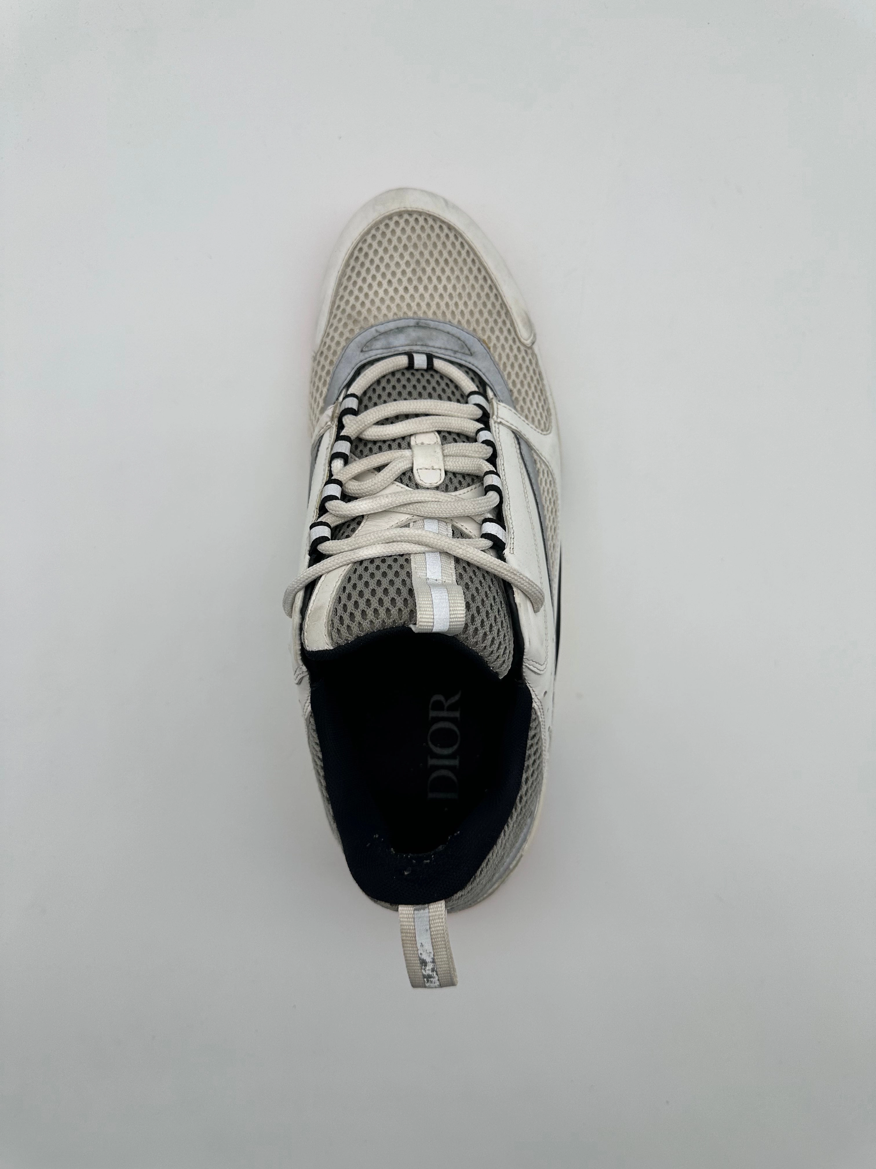 Sneakers Alte Dior B23 Con Stampa Dior Oblique Multicolor