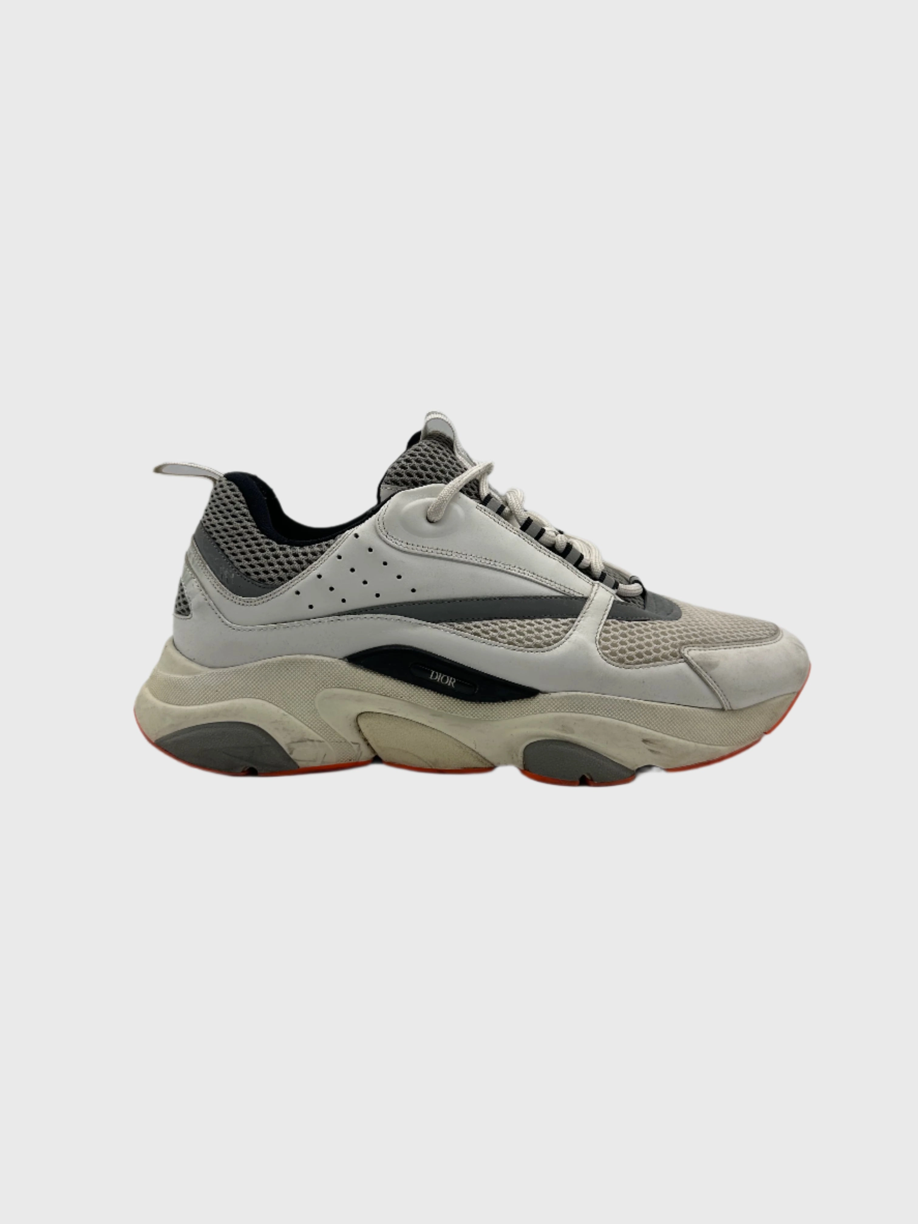 Sneakers Alte Dior B23 Con Stampa Dior Oblique Multicolor