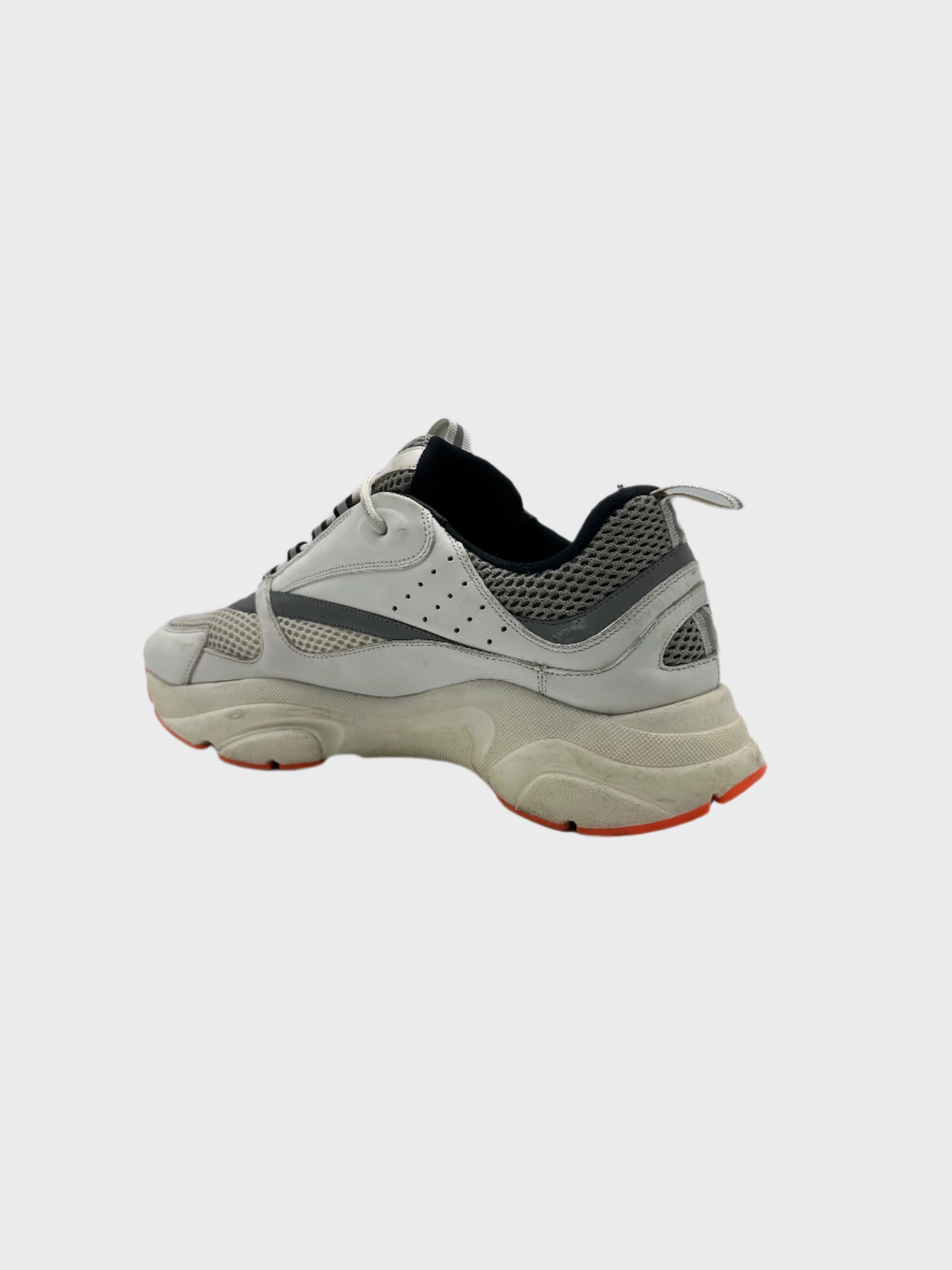 Sneakers Alte Dior B23 Con Stampa Dior Oblique Multicolor