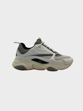 Sneakers Alte Dior B23 Con Stampa Dior Oblique Multicolor