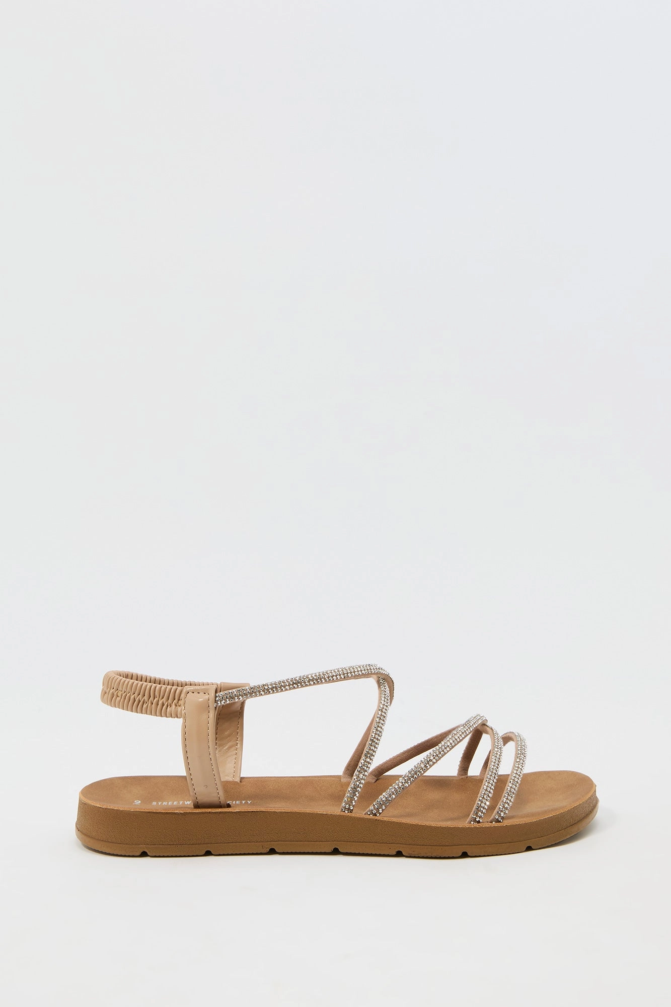 Strappy Rhinestone Sandal