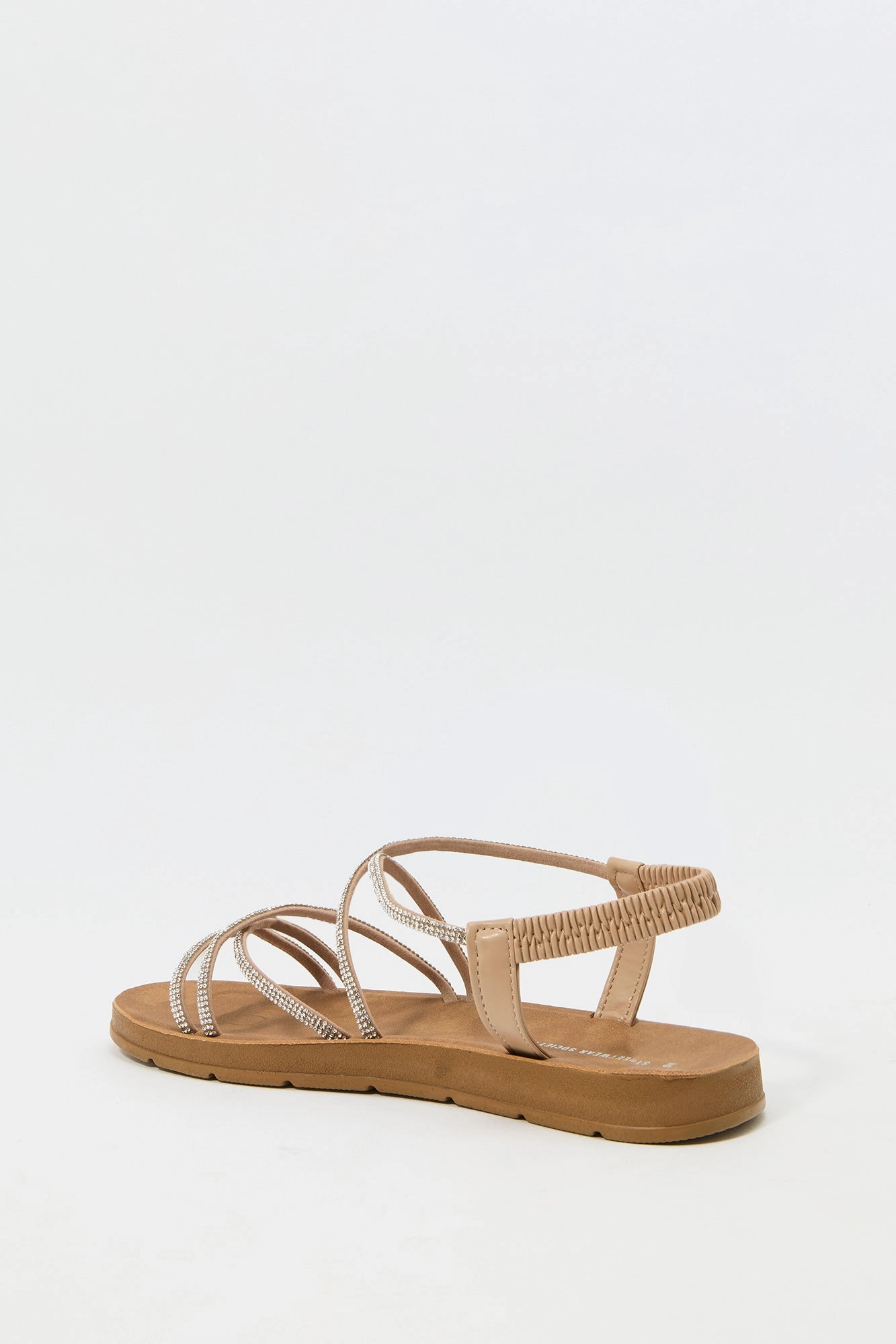 Strappy Rhinestone Sandal