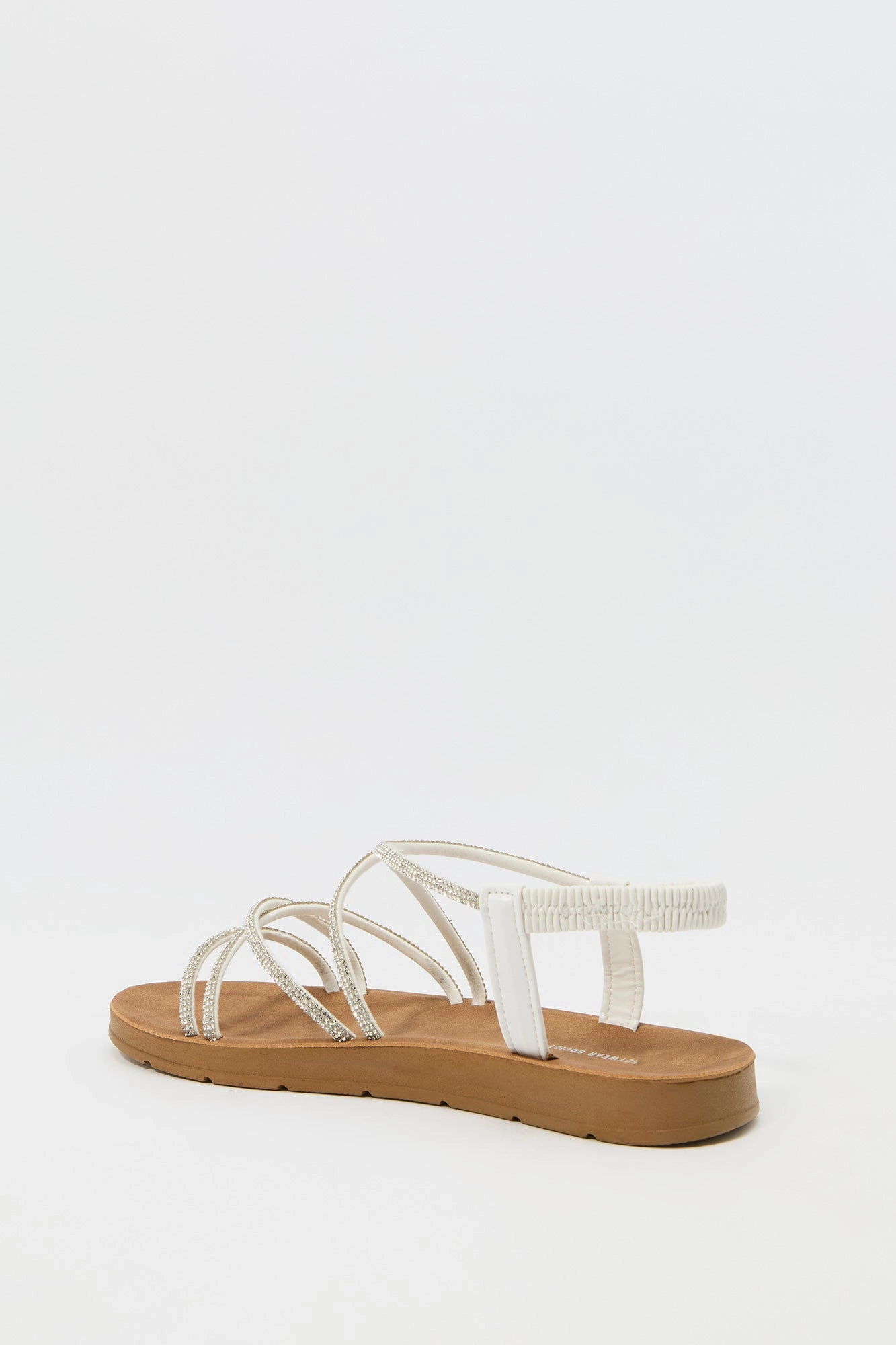 Strappy Rhinestone Sandal