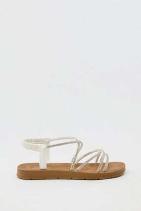 Strappy Rhinestone Sandal