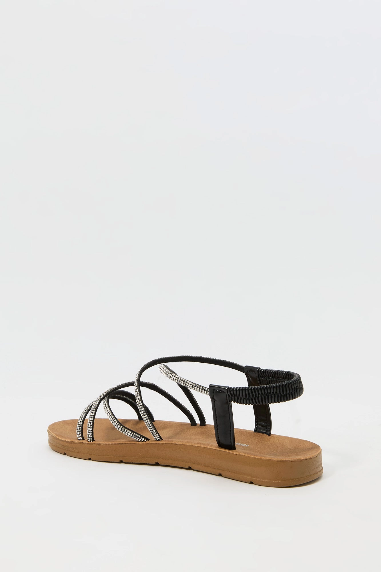 Strappy Rhinestone Sandal