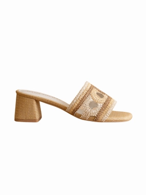 The Gia Raffia Sandals