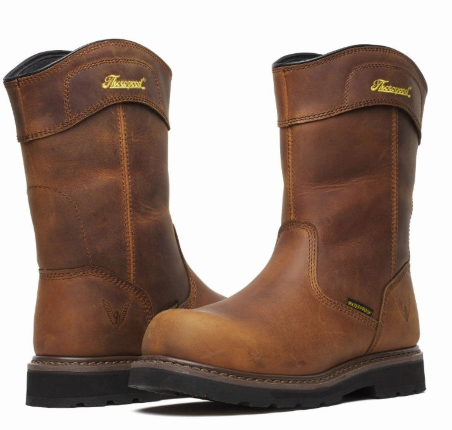 Thorogood Men's Jobsite Waterproof 11" Safety Toe Wellington Boot