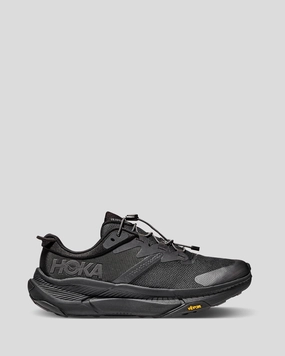 Women's Hoka Transport Walking Shoes - Black/Black