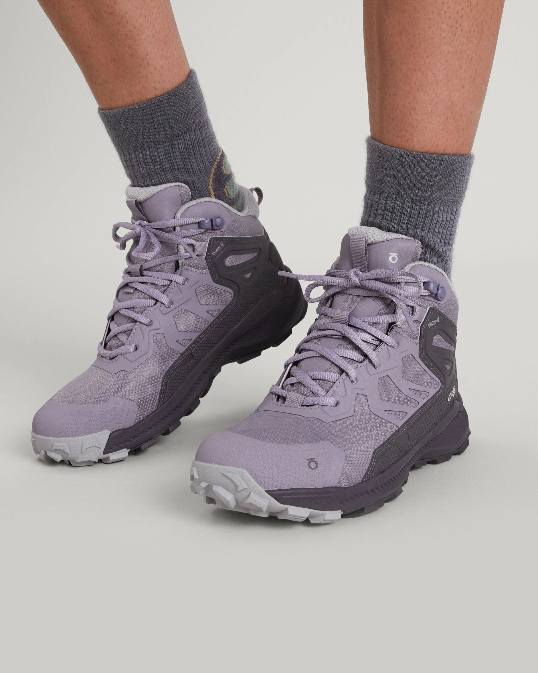 Women's Oboz Katabatic Waterproof Mid Hiking Boots - Mineral