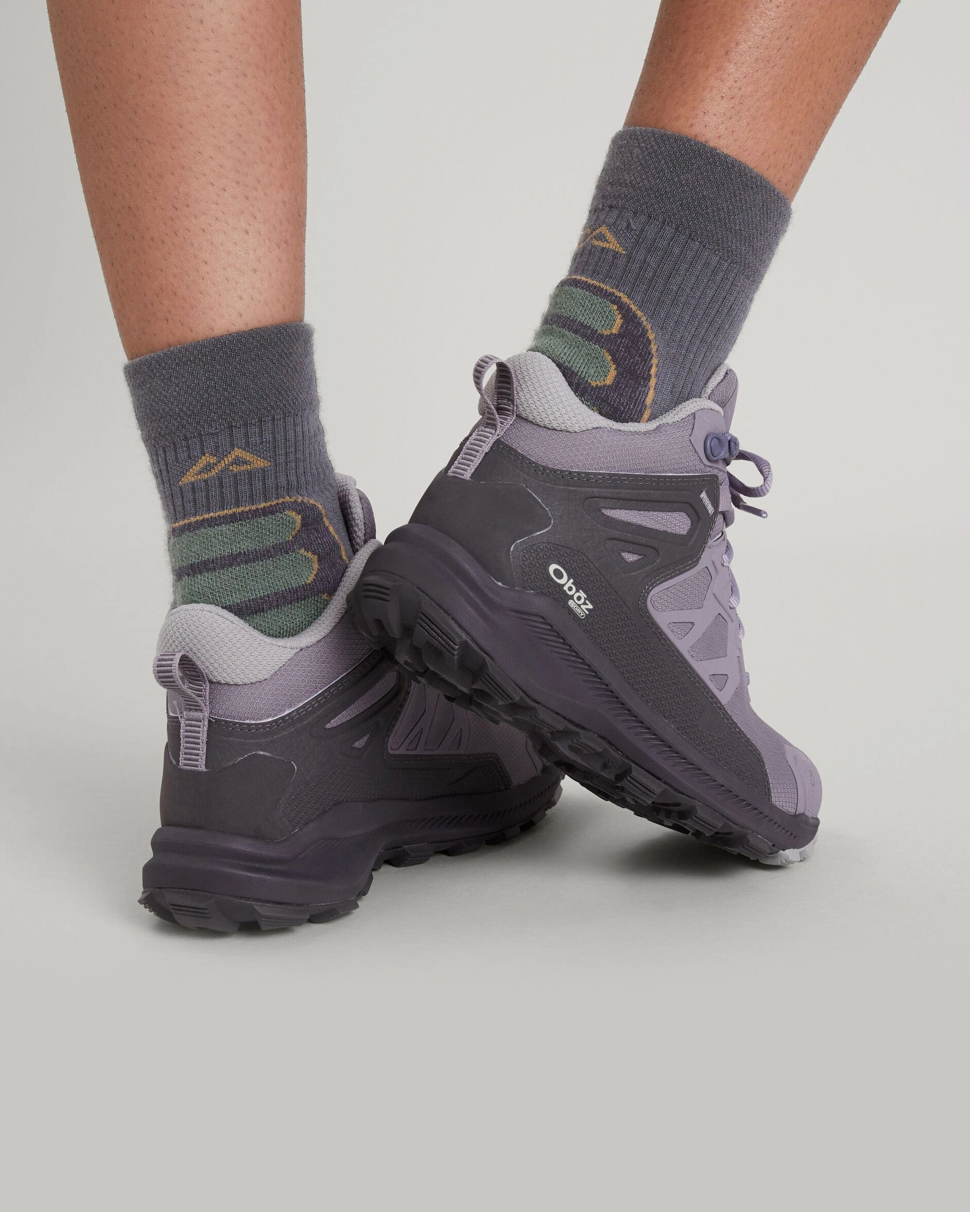 Women's Oboz Katabatic Waterproof Mid Hiking Boots - Mineral