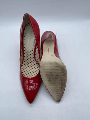 Women's Paolo Corelli Red Heels.8.